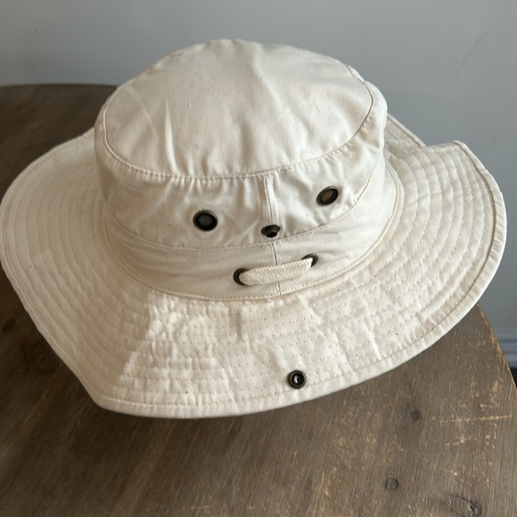 Cotton Safari Canvas Summer Hat Size 7 1/8 - Picture 6 of 11